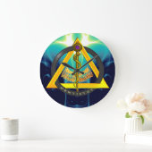 ROD OF ASCLEPIUS DENTIST DENTISTRY SYMBOL GROßE WANDUHR (Zuhause)