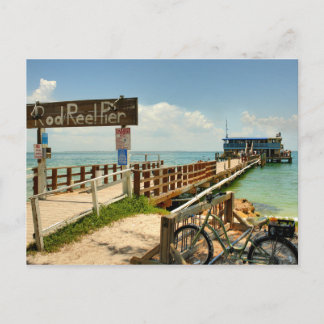 Rod & Reel Pier Postkarte