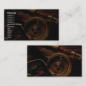 Rod und Spule Visitenkarte (Vorne/Hinten)