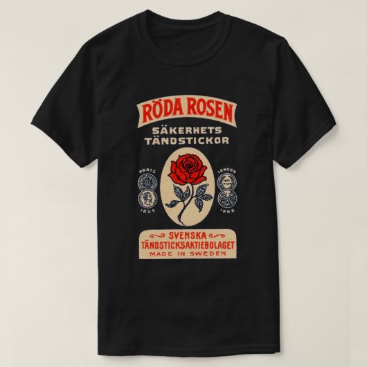 Roda Rosen T-Shirt (Design vorne)