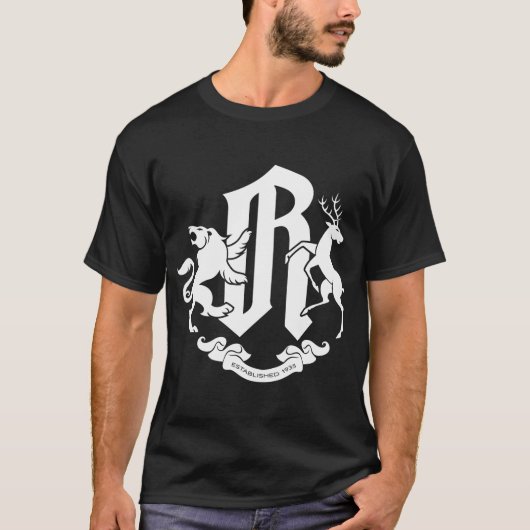 Rodam grundlegendes Schwarzes-t T-Shirt (Vorderseite)