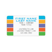 RODAN + FELDER Inspirierte benutzerdefinierte Labe Adressaufkleber (Vorne)