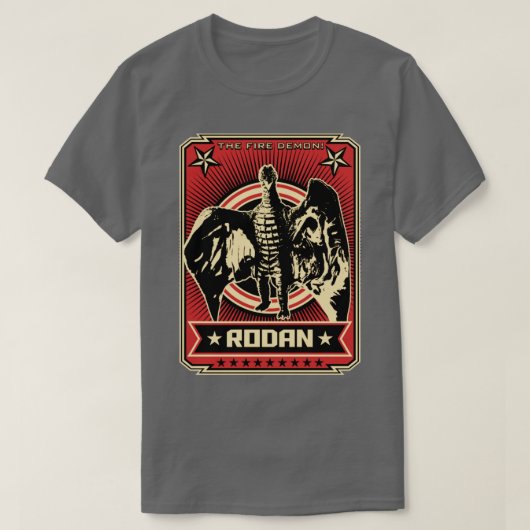 RODAN PROPAGANDA POSTER T-Shirt (Design vorne)
