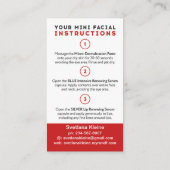 Rodan und Felder fröhliche Kissmas Visitenkarte (Rückseite)