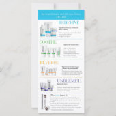 Rodan und Fields Wedding Flyer (Rückseite)