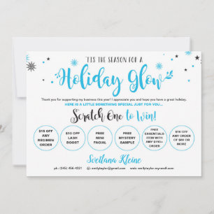 Rodan und Fields Weihnachtskarten abkratzen Ankündigung
