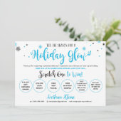 Rodan und Fields Weihnachtskarten abkratzen Ankündigung (Stehend Vorderseite)