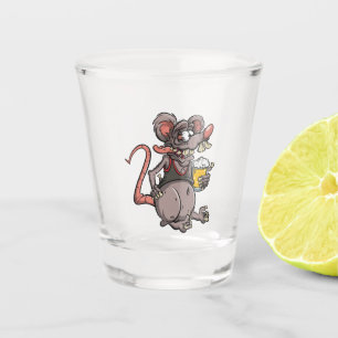 Roddy Ratten-Fink-Art-Bier-Liebhaber-Gebräu Schnapsglas
