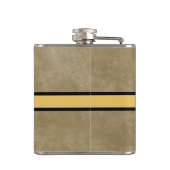 Roddy Ratten-Fink-Art-Mondenschein-Logo Flachmann (Rückseite)