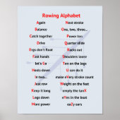 Rodelbahn Alphabet Funsport Poster (Vorne)