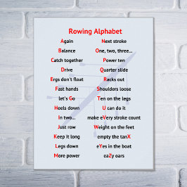 Rodelbahn Alphabet Funsport Poster