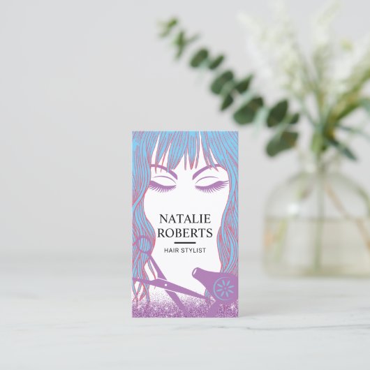 Rodelbahn mit Aussicht Visitenkarte (Stehend Vorderseite)