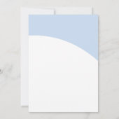 Rodelbahn mit dem Auto zum Ausgehen Einladung (Rückseite)