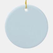 Rodelbahn Snowman Keramik Ornament (Hinten)