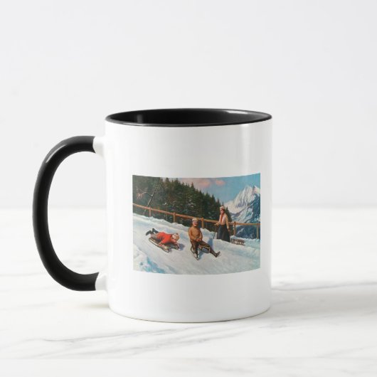Rodelbahn Tasse (Links)