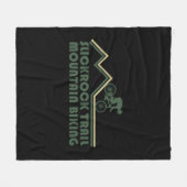 Rodelbahnen mtm Mountainbike Fleecedecke (Vorderseite (Horizontal))