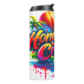 Rodelfahrt Tropical Honeymoon Thermosbecher (Nach links gedreht)