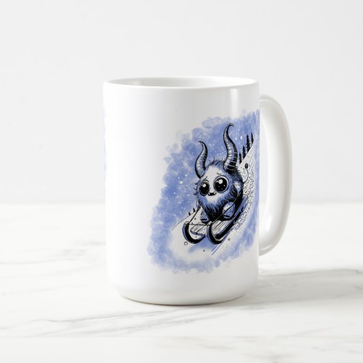 Rodelmonster Kaffeetasse (VorderseiteRechts)