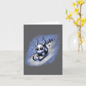 Rodelmonster Karte (Gelbe Blume)