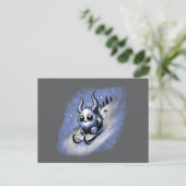 Rodelmonster Postkarte (Stehend Vorderseite)