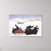 Rodeln 2 leinwanddruck (Vorderseite)