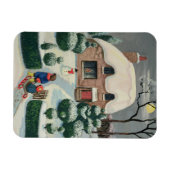 Rodeln Magnet (Horizontal)