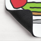 Rodeln Mousepad (Ecke)