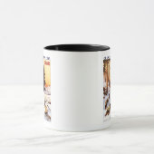 Rodeln und Skifahren im Vosges Poster Tasse (Zentrum)