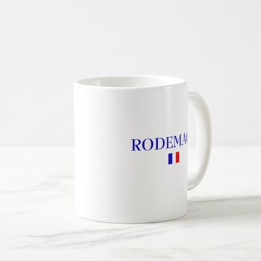 RODEMACK Frankreich Kaffeetasse (VorderseiteRechts)