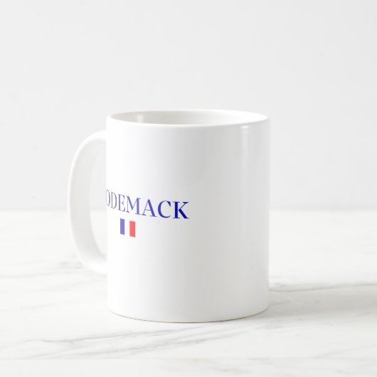 RODEMACK Frankreich Kaffeetasse (Vorderseite Links)