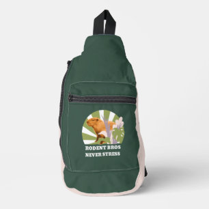 Rodent Bros Stress Capybara Crossbody Bag