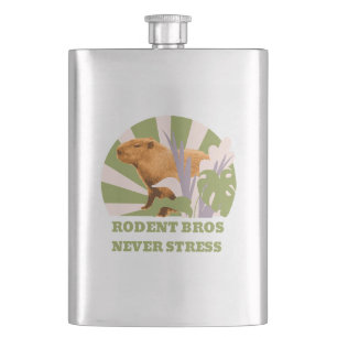 Rodent Bros Stress Capybara Flachmann