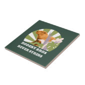 Rodent Bros Stress Capybara Fliese (Seite)