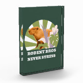 Rodent Bros Stress Capybara Fotoblock (Links)