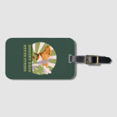 Rodent Bros Stress Capybara Gepäckanhänger (Vorderseite (Horizontal))