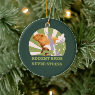 Rodent Bros Stress Capybara Keramik Ornament