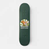 Rodent Bros Stress Capybara Skateboard (Vorne)
