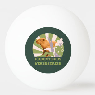 Rodent Bros Stress Capybara Tischtennisball
