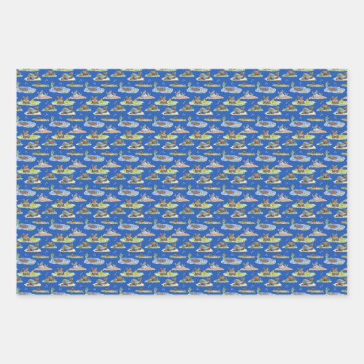 Rodent Toile Geschenkpapier Set (Vorderseite)