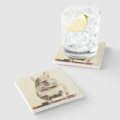 ⊿Rodent world⊿ Steinuntersetzer (Seitenansicht)