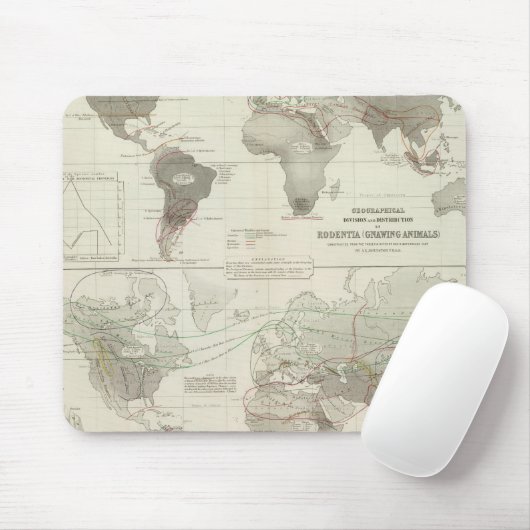 Rodentia, Ruminantia Mousepad (Mit Mouse)