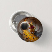 Rodentophobie Gewinner des Pooh 2 Button (Vorne & Hinten)