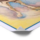 Rodeo, 4. Juli 1930. Vintage Werbung Poster (Ecke)