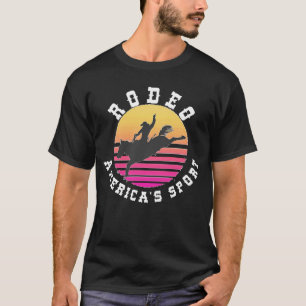 Rodeo America's Sport Saddle Bronc Riding T-Shirt