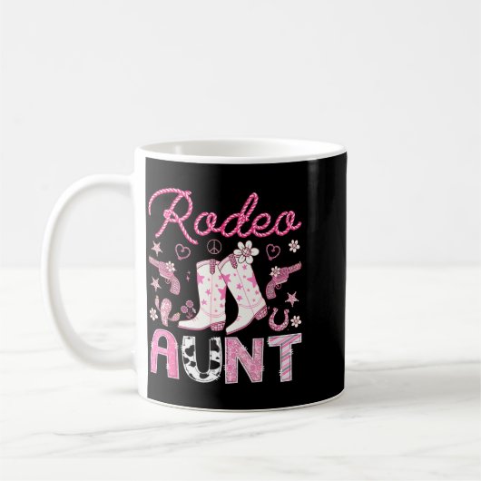 Rodeo Aunt Nk Cowgirl Western Coquette Birthday Gi Kaffeetasse (Links)