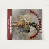 Rodeo Banner Wandteppich (Vorderseite (Horizontal))