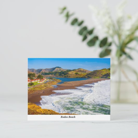 Rodeo Beach Postcard Postkarte (Stehend Vorderseite)