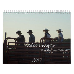 Rodeo-Bilder, 2007, Fotos durch… Kalender