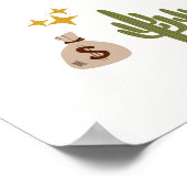 Rodeo Birthday Boy, Cowboy Birthday Poster (Ecke)