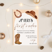 Rodeo Birthday Party Einladung